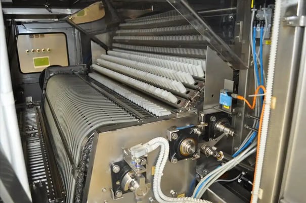 Cleaning Machine, Steriline #VQ1F44, Libra sterilization tunnel, 35000 vial/hr, 3 or 4 ml vial, 1995, S42848 - Image 10