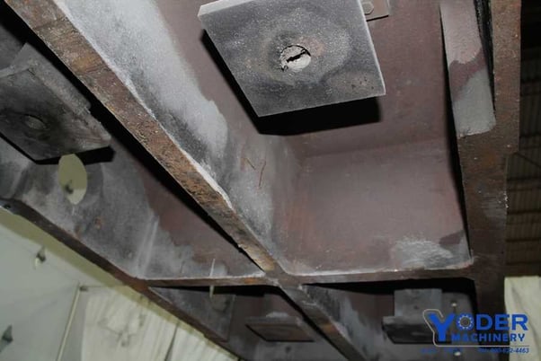 40" x 77-3/4" T-slotted riser table, 4 T-slots, #62464 - Image 7