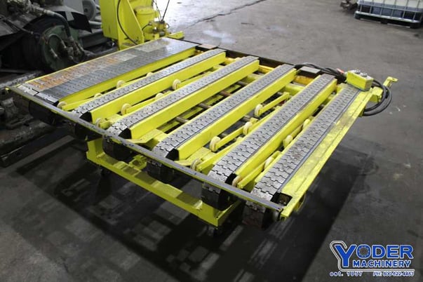 72" Cincinnati #2CV06-H, shear stacker, 20 gauge material, 32" shear passline, 1 HP, #72227 - Image 2