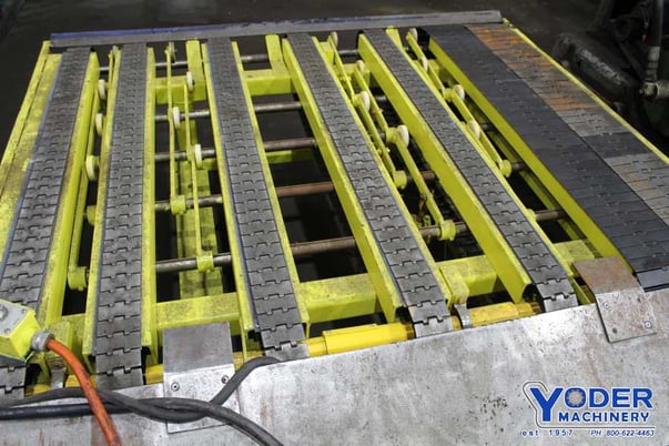 72" Cincinnati #2CV06-H, shear stacker, 20 gauge material, 32" shear passline, 1 HP, #72227 - Image 5