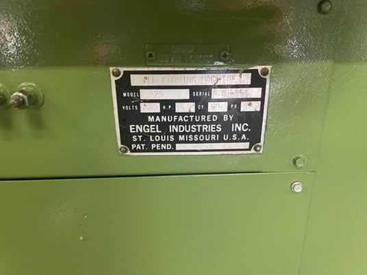 Engel #825, slip & drive rollformer, 20 gauge sheet metal - Image 3