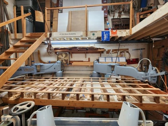 Onsrud #W-147-BE, Radial Arm Routers, 4' x 8' format, 5 HP, 14700 RPM, 4' x 14' table - Image 7