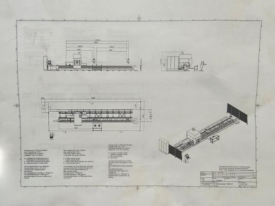 Elumatec #SBZ-151, Profile Machining Center, 10300 mm X, 1150 mm Y, 715 mm Z, 167 FPM X, 102 FPM Y & Z, 24000 - Image 6