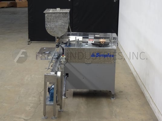 Simplex #F, inline, 2 head piston filler, rated at speeds 2-20 containers per minute, 16-128 ounces - Image 3