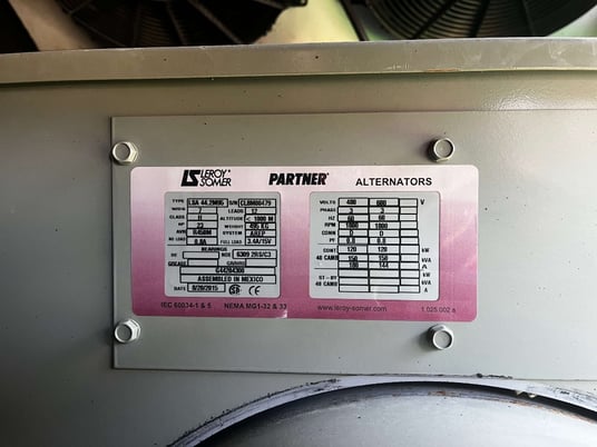 122 KW Daewoo Doosan #G150, Trailer Mounted, T4i, sound attenuated enclosure, 120/240/208/277/480 Volts, 8229 - Image 9