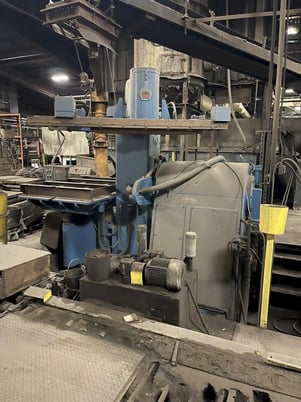 BMM #BT6 Mdl. L645, rollover molding machine, with controls, serial #DV12093 - Image 2