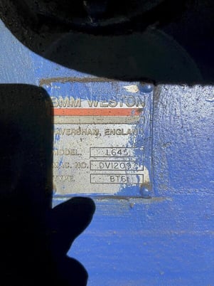 BMM #BT6 Mdl. L645, rollover molding machine, with controls, serial #DV12093 - Image 3