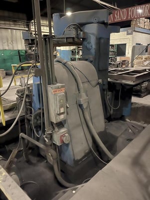 BMM #BT6 Mdl. L645, rollover molding machine, with controls, serial #DV12093 - Image 8