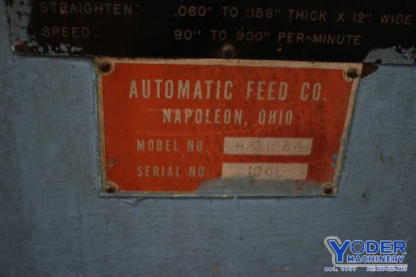 Automatic Feed cradle & straightener, #76366 - Image 4