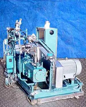 Burton Corblin P123 M82S, Reciprocating Gas Compressor, High Stage, 30 HP, 1990 - Image 8