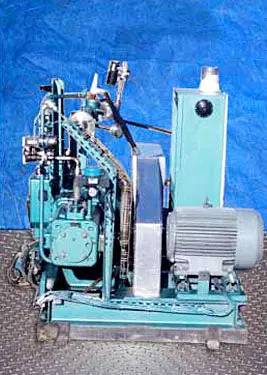 Burton Corblin P123 M82S, Reciprocating Gas Compressor, High Stage, 30 HP, 1990 - Image 9