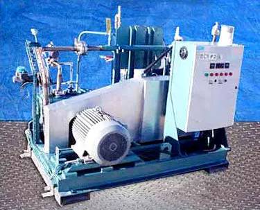Burton Corblin P123 M82S, Reciprocating Gas Compressor, High Stage, 30 HP, 1990 - Image 10