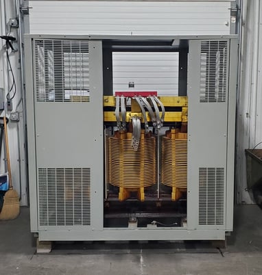 750 KVA 12470 Delta Primary, 480Y/277 Secondary, EB National Industries, sub style dry transformer - Image 2