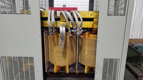 750 KVA 12470 Delta Primary, 480Y/277 Secondary, EB National Industries, sub style dry transformer - Image 7