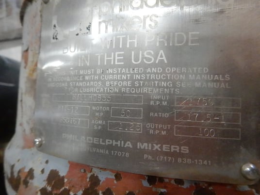 30 HP Philadelphia, PTE12, drive, 1765 RPM, 460 Volts, 36 amp GE motor w/286T frame - Image 10