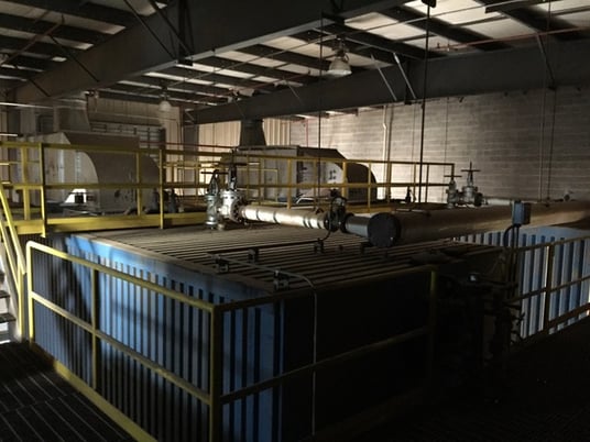600 HP English Boiler, One is set up for wood, second is wood/oil backup and only test fired, 2000 (2 - Image 4