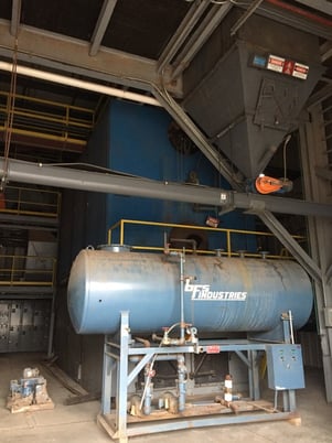 600 HP English Boiler, One is set up for wood, second is wood/oil backup and only test fired, 2000 (2 - Image 5