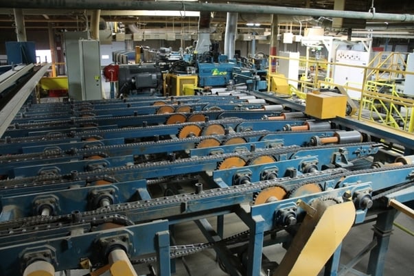 Lico 5-Saw Rip System with Scanning, 5-Moving Blades, Infeed, tilt hoist, unscrambler - Image 1