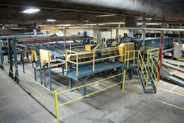 Lico 5-Saw Rip System with Scanning, 5-Moving Blades, Infeed, tilt hoist, unscrambler - Image 3