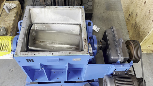 Stainless Steel rotating valve feeder, 30 x 25, 27" x 27" inlet - Image 4