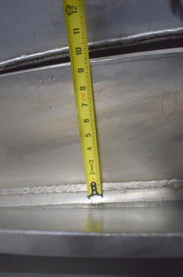 Stainless Steel rotating valve feeder, 30 x 25, 27" x 27" inlet - Image 9