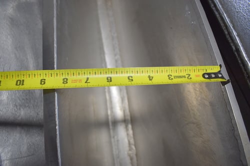 Stainless Steel rotating valve feeder, 30 x 25, 27" x 27" inlet - Image 10