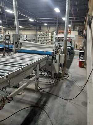60" Midwest Automation, Hot Roll Laminating Line, laminating up to 5' x 12' panels - Image 1