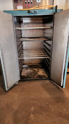 36" width x 60" H x 48" L Grieve Modified CAV-350, electric walk-in oven, 350°F , double doors - Image 6