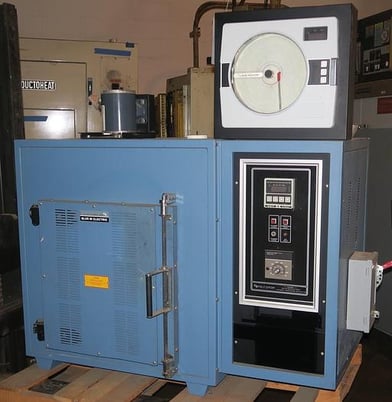 16" width x 16" H x 13" L Blue M #CFD-10E-7, bench top style cabinet oven, electric, 1200°F - Image 1