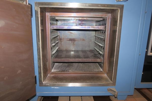 16" width x 16" H x 13" L Blue M #CFD-10E-7, bench top style cabinet oven, electric, 1200°F - Image 5