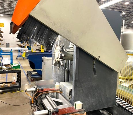 Elumatec #SBZ-130, 3-Axis CNC aluminum profile machining center, 452.7" X, 19" Y, 13" Z, 2007 - Image 3