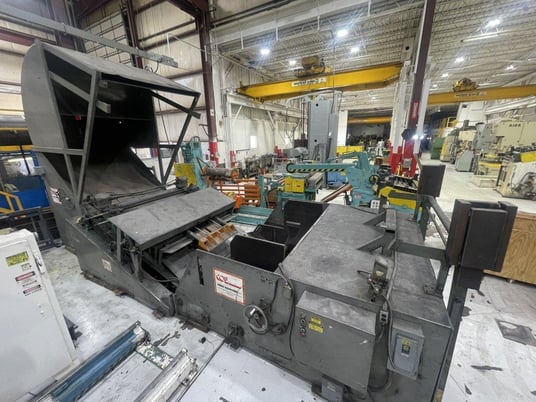 20000 lb. Coe Press Equipment #CPCC-20072, coil cradle straightener, 72" width,.200" thick, 60" outside - Image 6