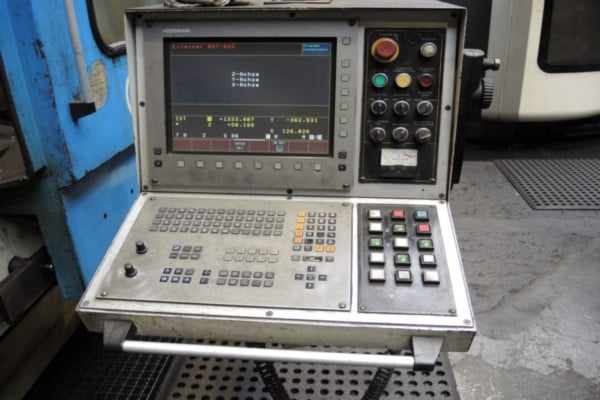 Anayak #FBZ-HV-2500, boring mill center, Heidenhain TNC 426 Control, SK50 tool holder, 1997 - Image 8