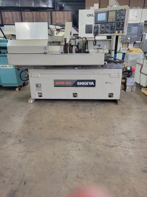 11.8" x 23.6" Shigiya #GAE-30-60, CNC angle head grinder, Fanuc 21iT, plunge, dresser, 2000 - Image 5