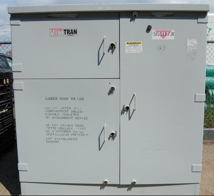400 KVA 4800 Primary, 480Y/277 Secondary, Carte, imp. 4.63%, oil filled padmount - Image 1