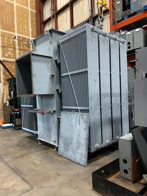 11200/14933 KVA 13800 Primary, 4160Y/2400 Secondary, Transelectrix, oil filled station class transformer - Image 5