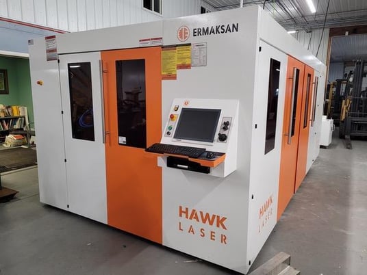 Ermak USA #Hawk, 1000 watt laser, 5' x 10', Beckhoff CP 2215 CNC Control, 2022 - Image 1