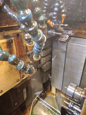 Tsugami #BS26-III, CNC Swiss automatic screw machine w/LNS bar feeder, Fanuc 18iTB, 2006 - Image 5