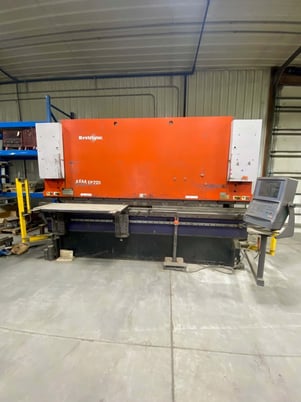 220 Ton, Bystronic #AFM-EP220, CNC press brake, 13' overall, Cybelec Control, pedestal foot pedal, 2003 - Image 1