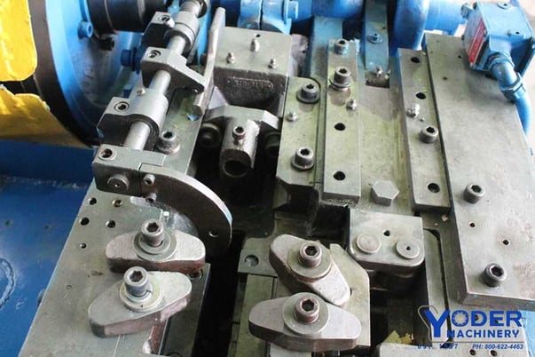 Roberts, single stroke end forming press, clamp slide, 2" clamp stroke, 3 HP, #55409 - Image 5