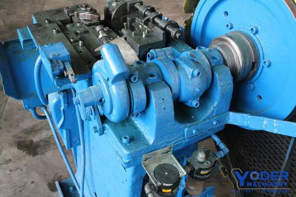 Roberts, single stroke end forming press, clamp slide, 2" clamp stroke, 3 HP, #55409 - Image 7