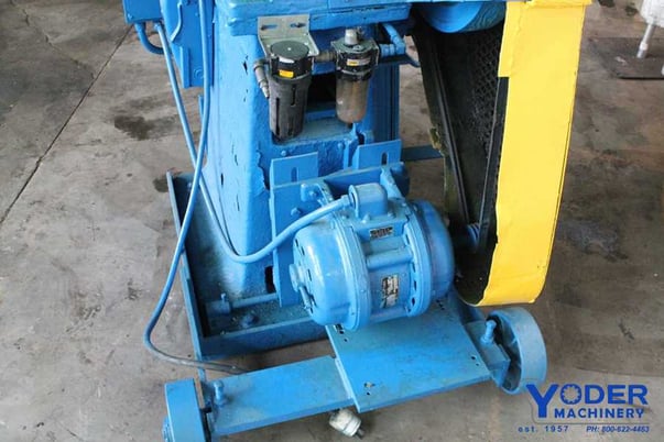 Roberts, single stroke end forming press, clamp slide, 2" clamp stroke, 3 HP, #55409 - Image 9