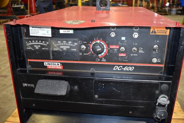 Lincoln #DC-600, 600 amps, 230/460 V. - Image 6