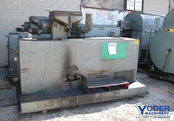 5/8" Nutap #M-16, forming & trimming line, motorized wire decoiler, nut press, 30 HP, #16930 - Image 3