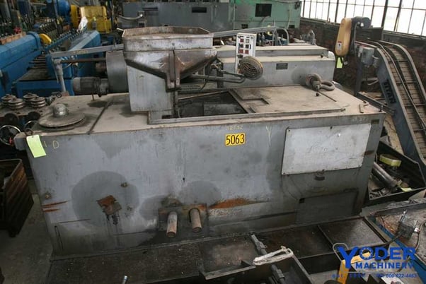 5/8" Nutap #M-16, forming & trimming line, motorized wire decoiler, nut press, 30 HP, #16930 - Image 5
