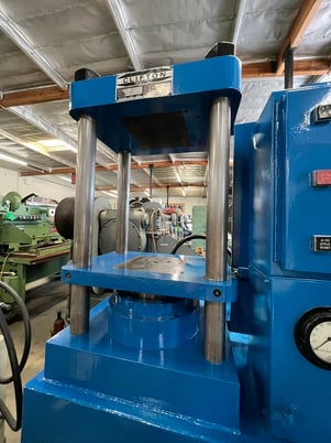 100 Ton, Clifton #1P, 4-post platen press, 10" stroke, 23" daylight, auto/manual modes - Image 2