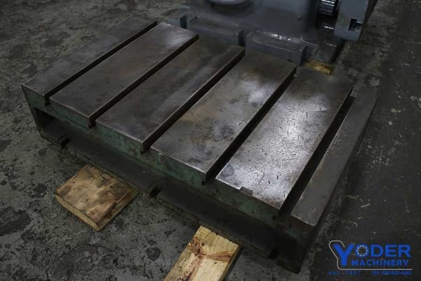 27-3/4" x 16" x 6-3/4", T-slotted plate, 5 T-slots, #15494 - Image 2