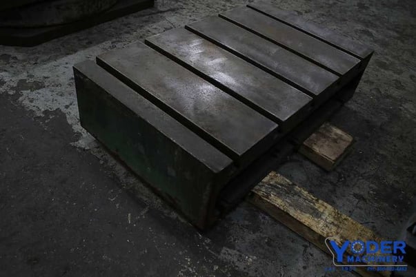 27-3/4" x 16" x 6-3/4", T-slotted plate, 5 T-slots, #15494 - Image 3