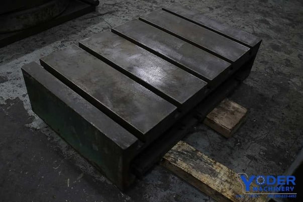 27-3/4" x 16" x 6-3/4", T-slotted plate, 5 T-slots, #15494 - Image 4