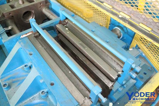 Roberts #100, push pointer, 3" cap., 4 station rotary clamp blocks, 20 HP, #54535 - Image 5